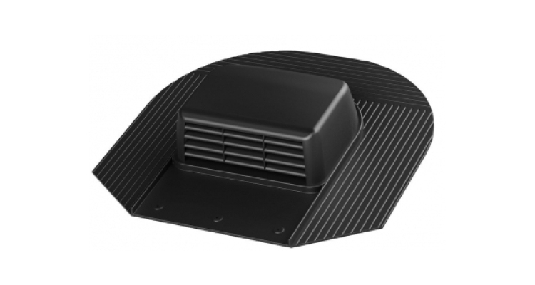 Вентиль кровельный Vilpe Huopa/harja KTV черный