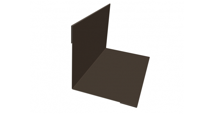 Угол внутренний 50х50 GreenCoat Pural Matt RR 32 темно-коричневый