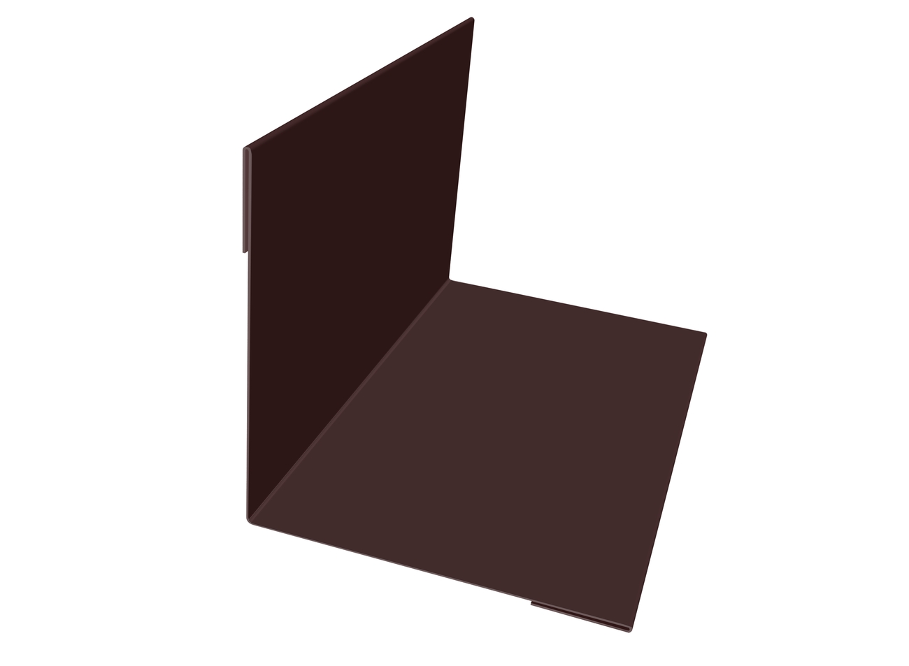 Угол внутренний 50х50 GreenCoat Pural Matt RR 887 шоколадно-коричневый (RAL 8017 шоколад)
