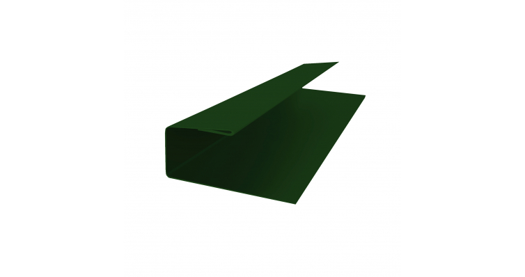J-Профиль 18мм Satin с пленкой RAL 6005 зеленый мох