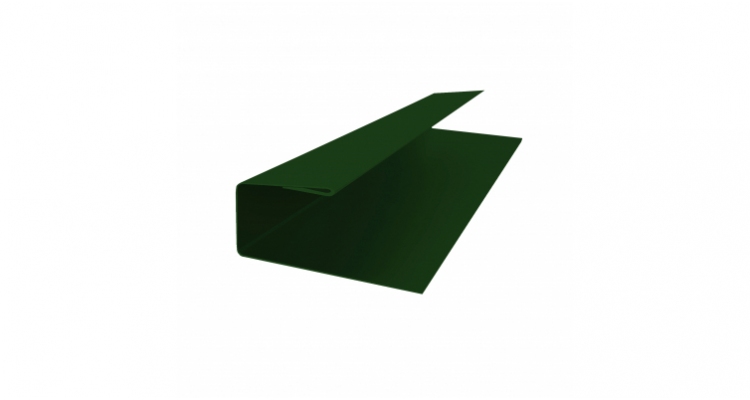 J-Профиль 18мм Satin с пленкой RAL 6005 зеленый мох