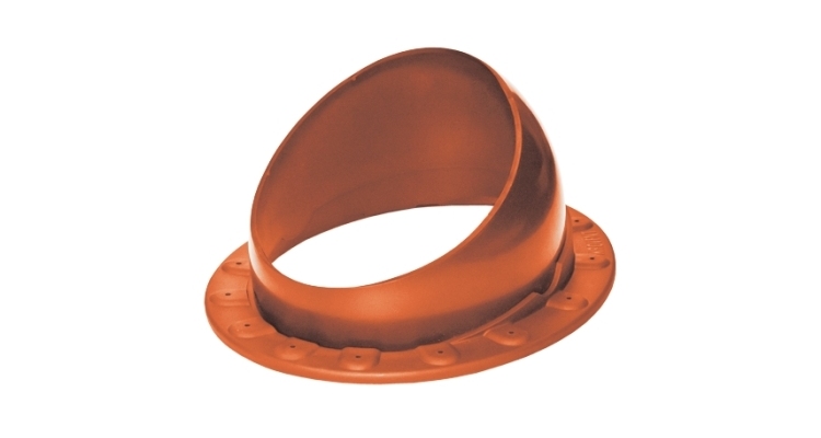 Проходной элемент Krovent Base-VT Seam 125/150 красно-коричневый