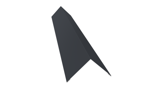 Угол внешний 110х110 0,5 Satin Matt RAL 7024 мокрый асфальт (3м)