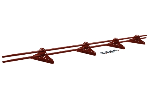 Снегозадержатель трубчатый Grand Line RAL 3009 3м